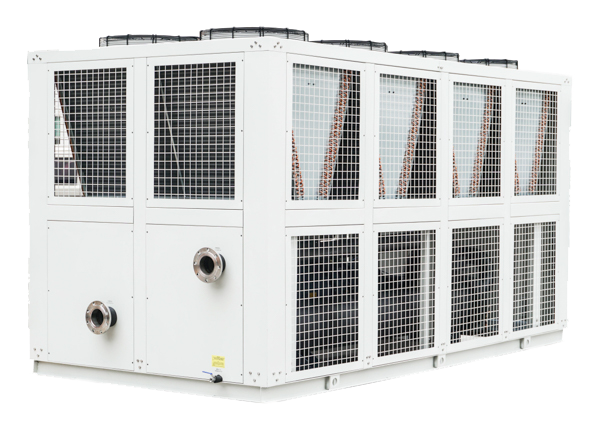 Lohabour KAS-100D Series Air Cooled Chiller — back view
